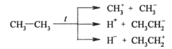 Способы разрыва а-ковалентных связей. Термолиз и пиролиз алканов и циклоалканов.