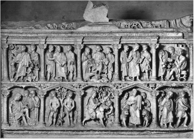 Саркофаг Юния Басса. Ок. 359 г. Ватикан.
