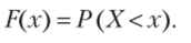 Функция распределения вероятностей случайной величины.