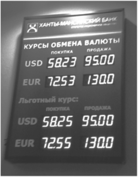 Курсы покупки и продажи валюты для физических лиц в отделении Ханты-Мансийского банка в Санкт-Петербурге 16 декабря 2014 г.