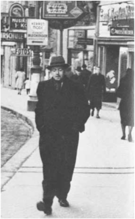 Сергей Панкеев в Вене во время Второй мировой войны.