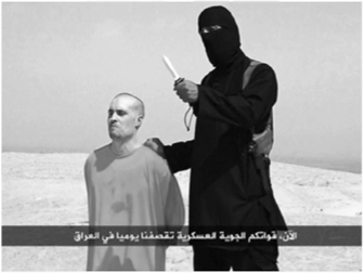 Казнь захваченного боевиками «Исламского государства» (запрещенная на территории РФ организация) американского журналиста Д. Фоули 19 августа 2014 г.