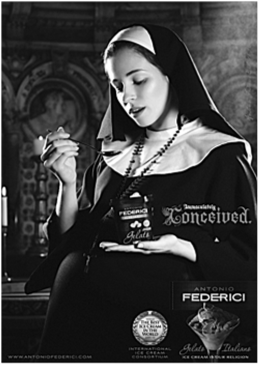 Реклама бренда Federici.