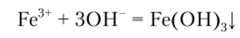 B) Реакция с гексацианоферратом(11) калия.