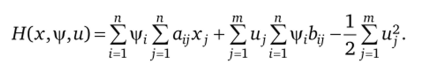 1-й случай. На вектор u(t) не накладывается ограничений.