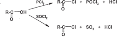 Нуклеофильные реакции карбонильной группы карбоновых кислот.