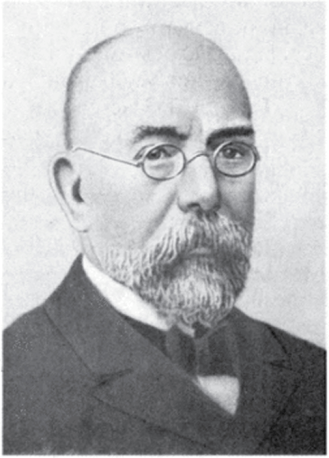 Роберт Кох (1843-1910).