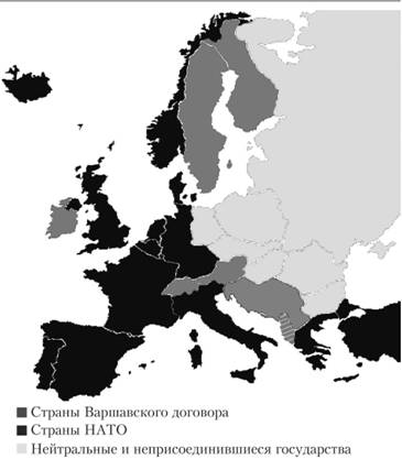 Карта Европы периода .