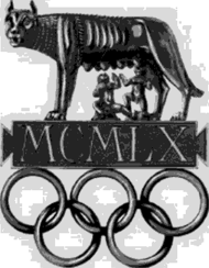 Эмблемалоготип Игр XVII Олимпиады I960 (Рим).