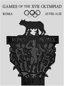 Постер Игр XVII Олимпиады 1960 (Рим).