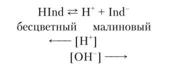 Водородный и гидроксильный показатели (pH и рОН).