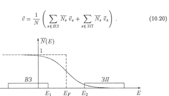 JO. 7. Функция Ферми - Дирака и уровни энергий электронов в полупроводниках и диэлектриках.