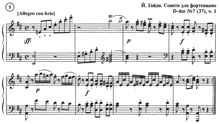 Подсистема II — комплекс средств исполнения сквозь призму звукокомплекса фортепиано.