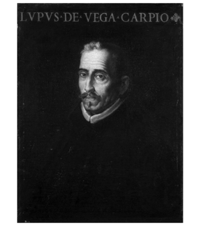 Лопе де Вега. Портрет работы Л. Тристана (1614).