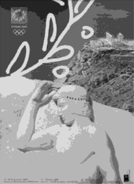Постер Игр XXVIII Олимпиады 2004 (Афины).