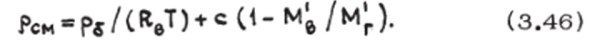 Подставив выражение (3.45) в формулу (3.40) и заменив рг на с после преобразований, получим.