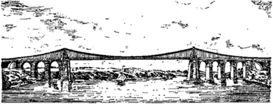 Менейский мост (1826).