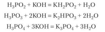 Химические соединения окисленного фосфора.