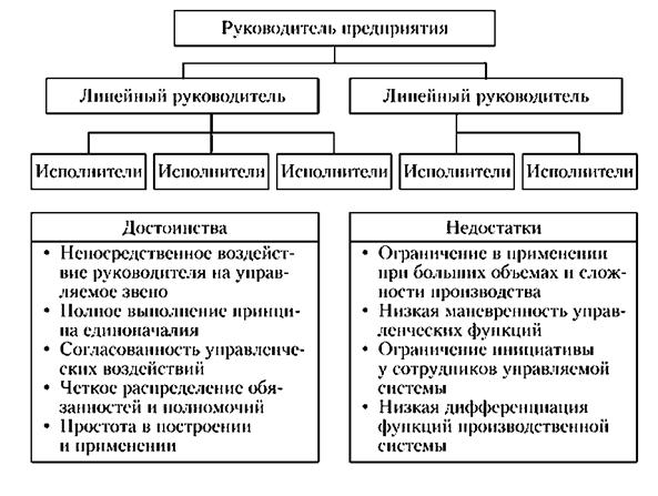 Функции и организационная структура управления.