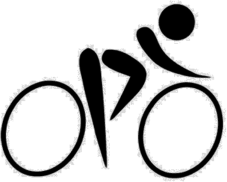 Велоспорт — пиктограмма.