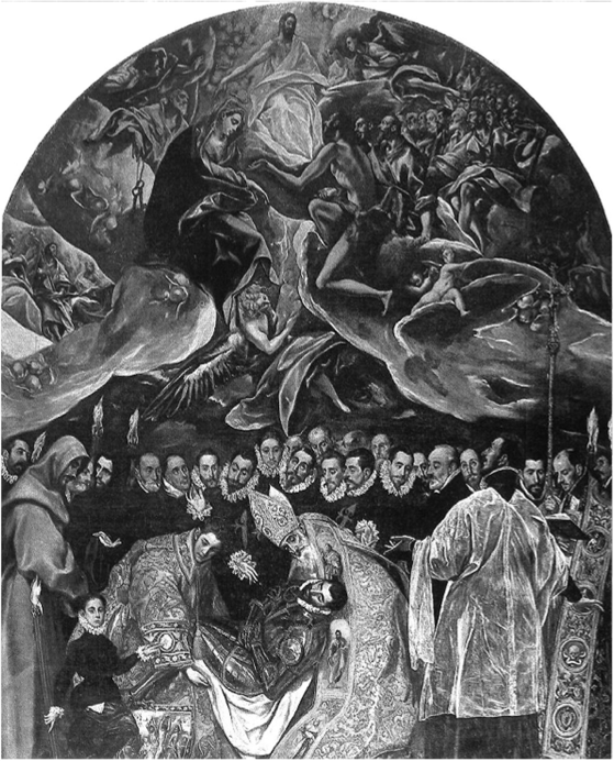 Эль Греко. Похороны графа Оргаса. 1586 г.