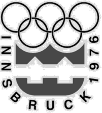 Эмблемалоготип XII Олимпийских зимних игр 1976 г. в Инсбруке.