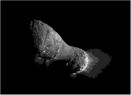 Ядро кометы Хартли в 2010 г. (Фото.