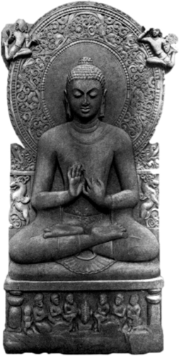 Будда из Сарнатха. Музей Сарнатха.