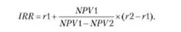 Чистая приведенная ценность (Net present value — NPV).
