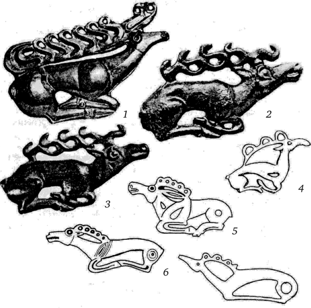 Символы скифо-сибирского мира — стилизованные бронзовые фигурки оленей: