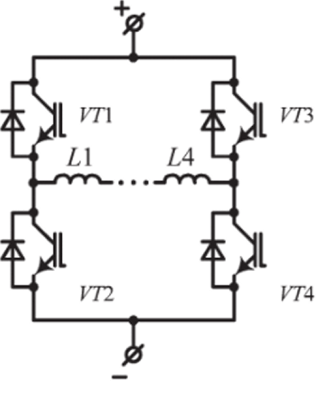 Схема электронного реверсора.
