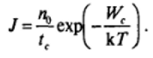 VI-26. Равновесное распределение частиц по размерам при Дц * К» “ К О Уравнению (VI.9) (кривая /) и стационарное распределение при образовании зародышей новой фазы (кривая 2).