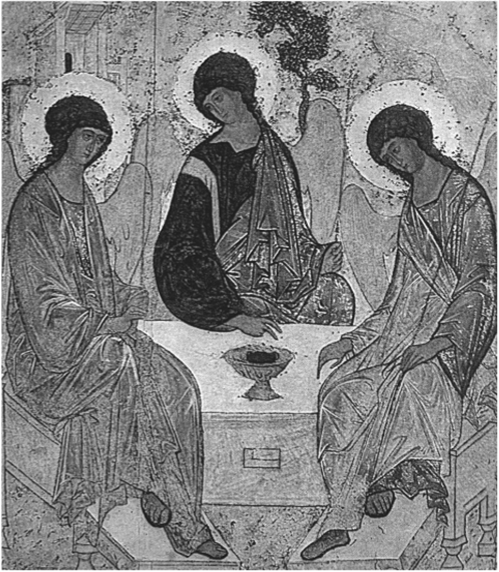 Андрей Рублев (ок. 1360 — 1428). Троица.