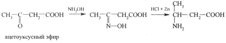 Синтез и свойства аминокислот.