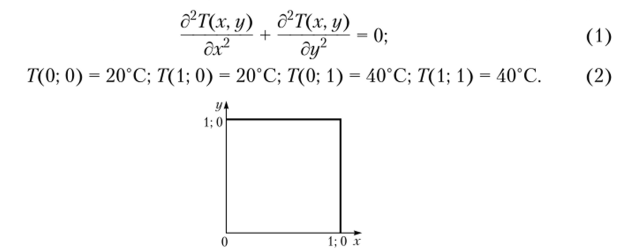 П.4. Схема теплообмена к задаче 1.