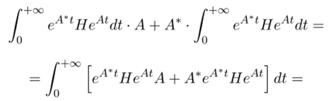 Матричное уравнение Ляпунова.