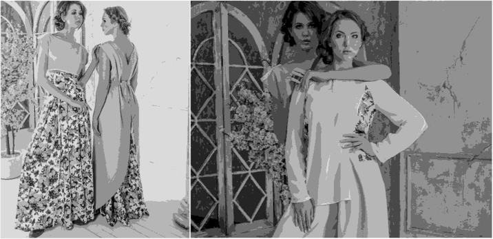 Модели женской одежды из льна и вискозы. Дипломная коллекция Надежды Самсоненко.