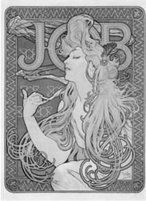 А. Муха. Плакат 1896.