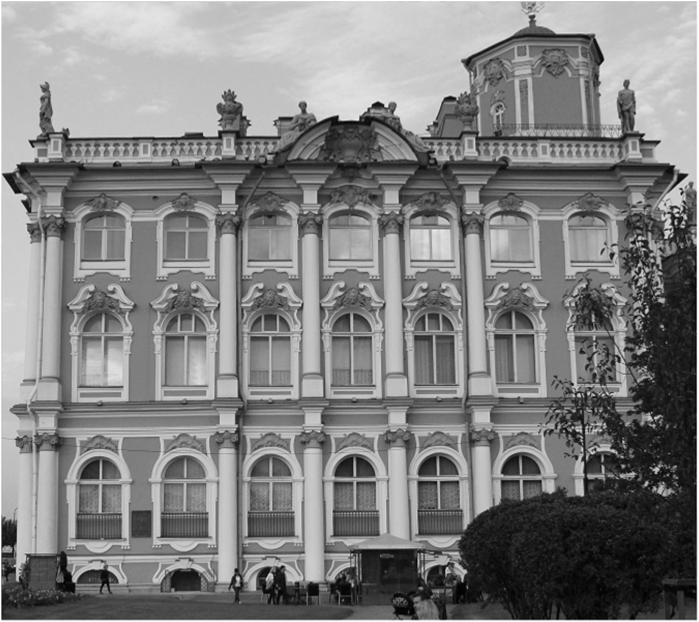 Зимний дворец в Санкт-Петербурге (1754-1762).