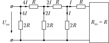 Резистивная матрица R — 2R.