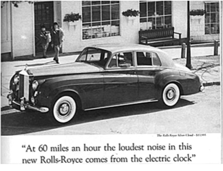 Puc. 1.27. Реклама Rolls-Royce (1958).