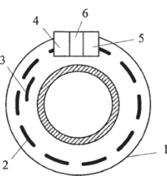 Схема датчика положения рулевого колеса.