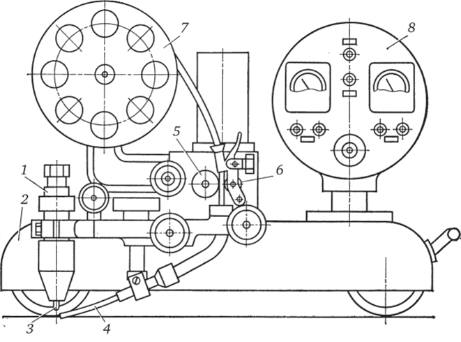 Схема автомата АДСВ-2.