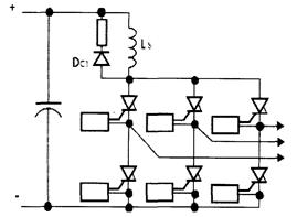 Распределение токов в тиристоре GСТ при выключении.
