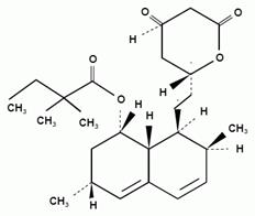 Химическое название: кальциевая соль (Е) - 7 - [4- (4-фторфенил) - 6-изопропил-2 - (метансульфонилметиламино) пиримидин-5-ил] - 3,5-дигидрокси-6-гептеноевой кислоты).