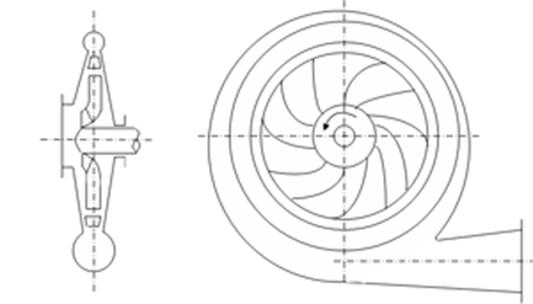 Характеристики трубогазодувки. Расчет значения оптимального диаметра трубопровода и подбор необходимого вентилятора.