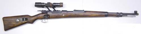 Снайперская винтовка Zf.Kar.98k.