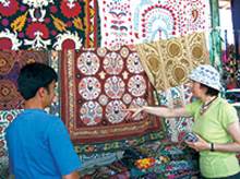 Традиции колористики в художественном текстиле Таджикистана.