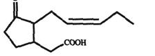 Структурная формула жасминовой кислоты.