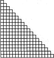 «Пиксельный» треугольник.